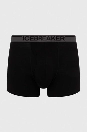 Funkčná bielizeň Icebreaker Anatomica Boxers čierna farba, IB1030300101