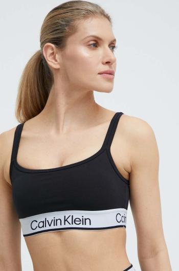 Športová podprsenka Calvin Klein Performance čierna farba