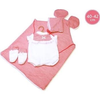 Llorens M740-50 oblečenie pre bábiku bábätko New Born veľkosti 40 – 42 cm (8426265874507)