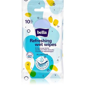 BELLA Refreshing wet wipes osviežujúce vlhčené obrúsky 10 ks