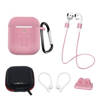 MG Case set príslušenstva pre Apple Airpods 1/2, ružové