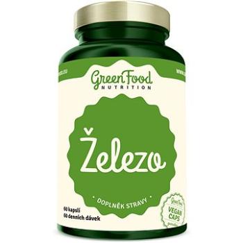 GreenFood Nutrition Železo 60 kapsúl (8594193921775)