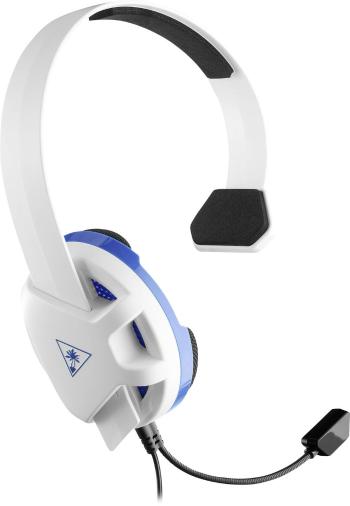 Turtle Beach Recon Chat herný headset jack 3,5 mm káblový cez uši biela, modrá, čierna mono