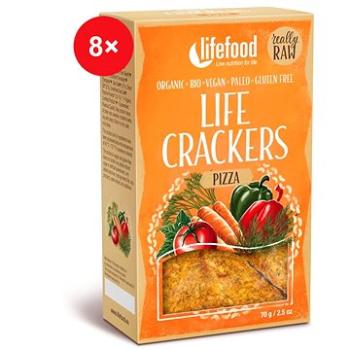 Lifefood CRACKERS á la pizza RAW BIO – 8 ks (1064)