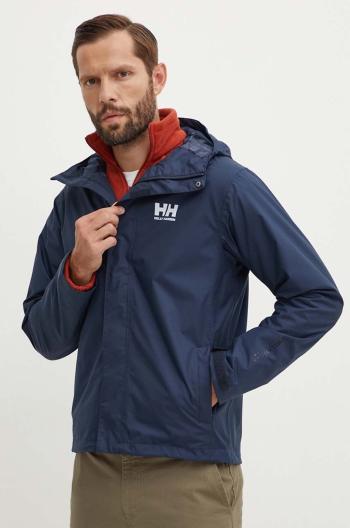 Bunda Helly Hansen pánska, tmavomodrá farba, prechodná