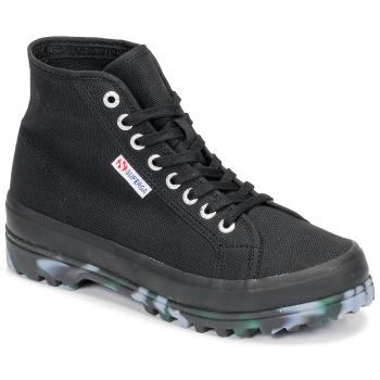 Superga  2341 ALPINA MARBLEGUM  Členkové tenisky Čierna