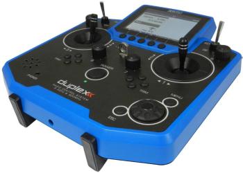 Jeti DS-12 Multimode modrá ručné diaľkové ovládanie 2,4 GHz Kanálov: 8