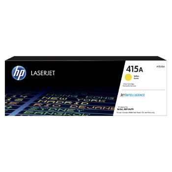 HP originál toner W2032A, yellow, 2100str., HP 415A, HP Color LaserJet Pro M454dn, MFP M479, O, žltá