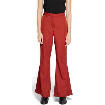 Vero Moda  VMTARA MW FLARED PANT BOO 10311433  Padavé nohavice Hnedá