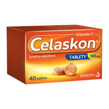 Celaskon tablety Vitamin C 100mg tbl.40 x 100mg