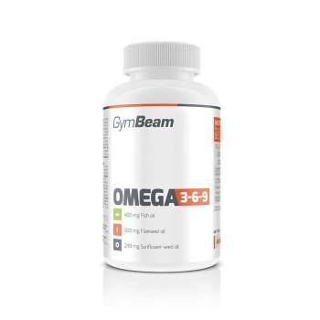 Gymbeam omega 3-6-9 bez prichute 120cps