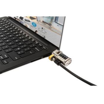 Dell káblový zámok pre notebooky, kódový  číslicový zámok  1.8 m Kensington Clicksafe Combination Lock