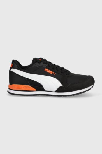 Detské tenisky Puma ST Runner v3 NL Jr čierna farba