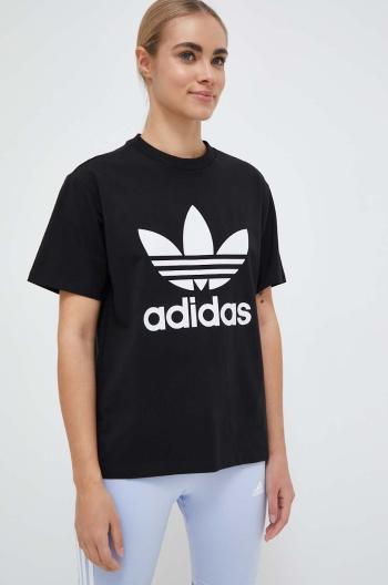 Tričko adidas Originals dámsky, čierna farba