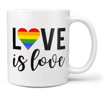 Hrnček LGBT Love is love