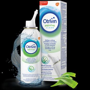 Otrivin Breathe Clean Aloe Vera Izotonický nosový sprej s morskou vodou 100 ml