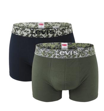 LEVI`S - boxerky 2PACK Levi`s man flower green combo - limitovaná edícia-XL (95 - 105 cm)