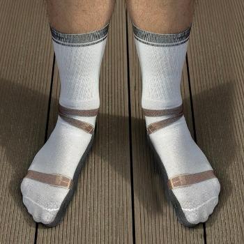 Veselé ponožky - sandále