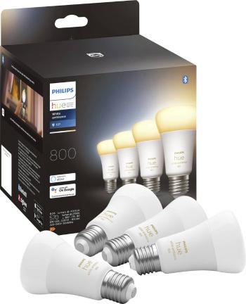 Philips Lighting Hue sada 4 LED žiaroviek 871951432828000 En.trieda 2021: F (A - G) Hue White Ambiance E27 Viererpack 4x