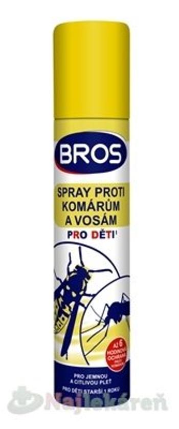 BROS spray proti komárom a osám pre deti 90ml