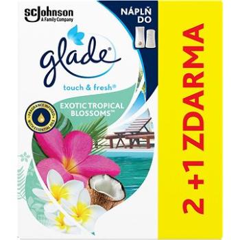GLADE Touch & Fresh refill Exotic Tropical Blossoms 3× 10 ml (5000204158335)