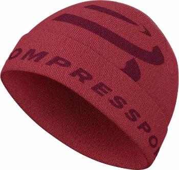 Compressport Casual Beanie Burgundy UNI