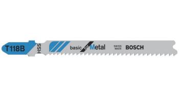 Bosch Accessories 2608631014 Jigsaw blade T 118 B Basic for Metal 5 ks