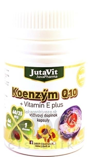 JutaVit Koenzým Q10 + vitamín E plus cps 1x66 ks