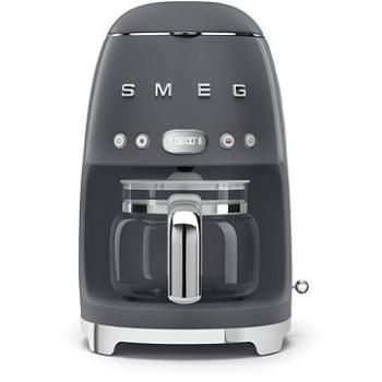 SMEG 50s Retro Style 1,4 l 10 cup sivý (DCF02GREU)