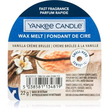 Yankee Candle Vanilla Crème Brûlée vosk do aromalampy 22 g