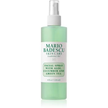 Mario Badescu Facial Spray with Aloe, Cucumber and Green Tea chladivá a osviežujúca hmla na unavenú pleť 236 ml