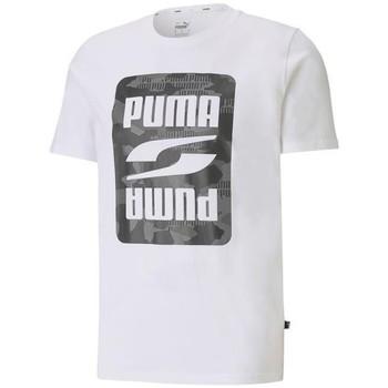 Puma  Tričká s krátkym rukávom Rebel Camo Graphic Tee  Biela