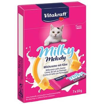 Vitakraft Cat pochúťka Milky Melody syr 70 g (4008239288196)