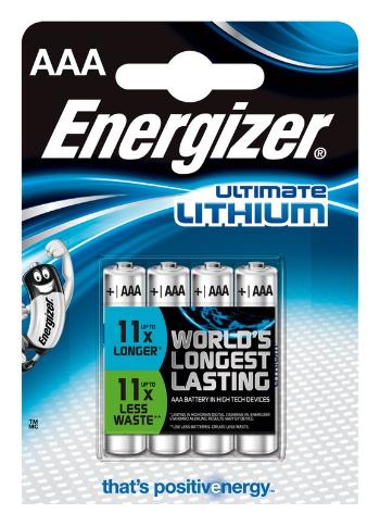 ENERGIZER ULTIMATE LITHIUM AAA, 4KS BLISTER