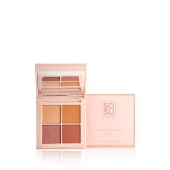 SOSU Cosmetics Paletka očných tieňov Nude (Eyeshadow Quad) 4,8 g