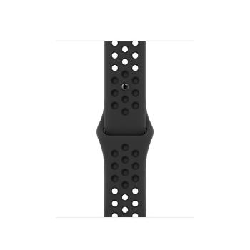 Apple Športový remienok k hodinkám 45mm Anthracite/Black Nike Sport Band Regular