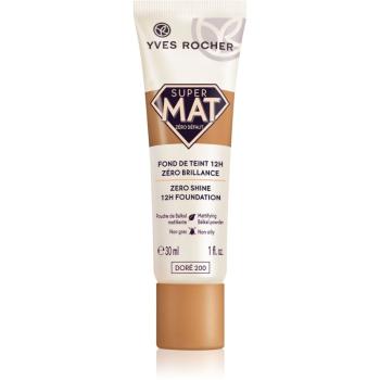 Yves Rocher Zéro Défaut Super Matte zmatňujúci make-up odtieň 200 Doré 30 ml