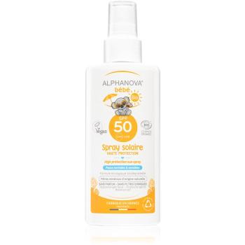 Alphanova Sun Baby opaľovací sprej pre deti 125 g