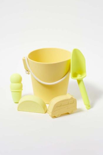 Set hračiek na pieskovisko SunnyLife Silicone Bucket & Spade Set 5-pak