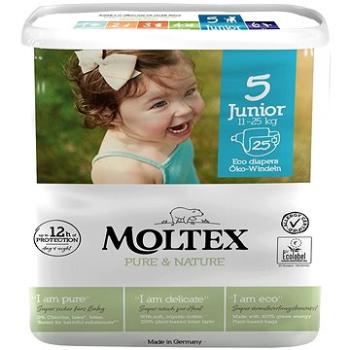 MOLTEX Pure & Nature Junior veľ. 5 (25 ks) (4018639010075)