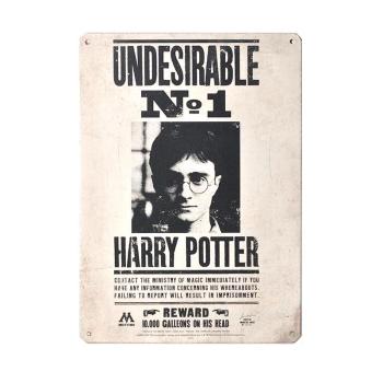 Half Moon Bay Plechová ceduľa Harry Potter - UNDESIREABLE NO 1 15 x 21 cm