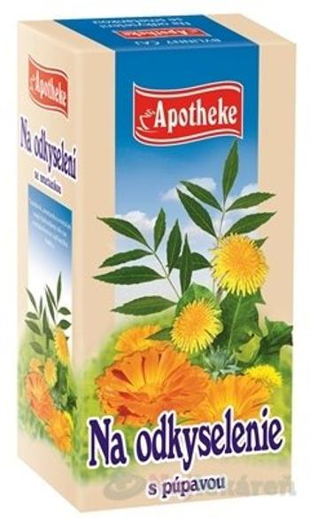 APOTHEKE ČAJ NA ODKYSLENIE S PÚPAVOU, 20x1,5g