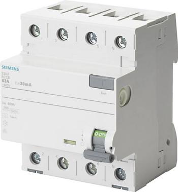 Siemens 5SV33426KK01 5SV3342-6KK01 prúdový chránič     4-pólové 25 A 0.03 A 400 V