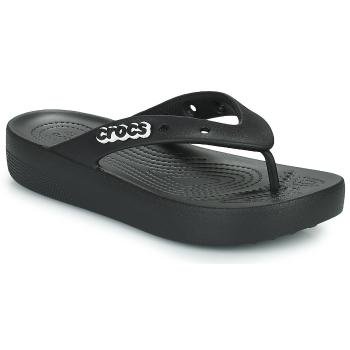 Crocs  Classic Platform Flip W  Žabky Čierna