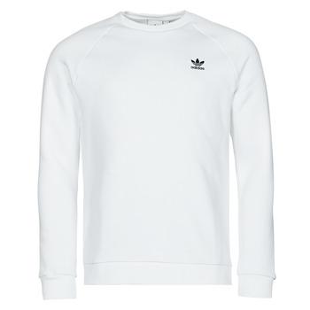 adidas  Mikiny ESSENTIAL CREW  Biela