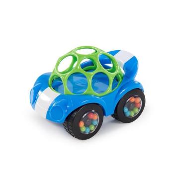 OBALL Autíčko Rattle & Roll Oball™ modro / zelené 3m+