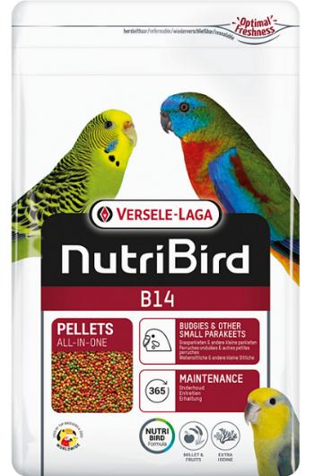 Versele Laga Orlux NutriBird B14 - pelety pre andulky, agapornisy, neofémy 800g