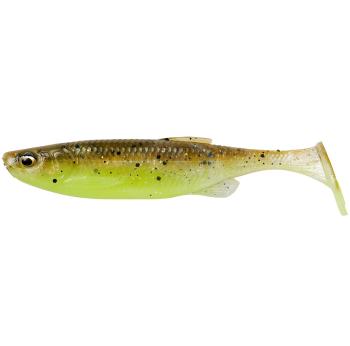 Savage gear gumová nástraha fat minnow t tail bulk green pearl yellow - 9 cm 7 g