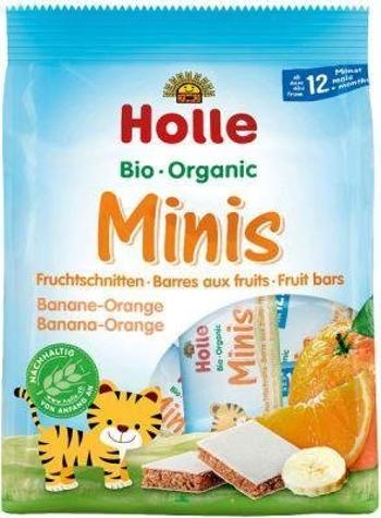 HOLLE Bio minis banánovo-pomarančové, 100g