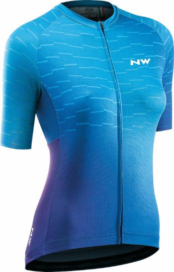 Northwave Womens Blade Jersey Short Sleeve Purple/Blue L